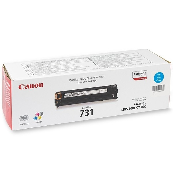 Canon 731C toner cyan (d'origine) 901741 - 1