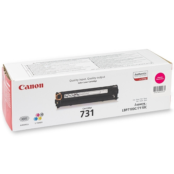 Canon 731M toner magenta (d'origine) 6270B002 032222 - 1