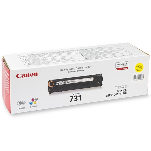 Canon 731Y toner jaune (d'origine) 6269B002 032224 - 1