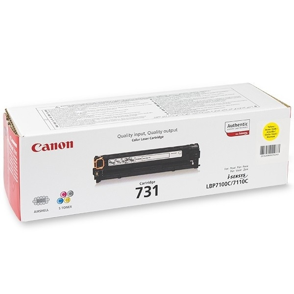 Canon 731Y toner jaune (d'origine) 901737 - 1