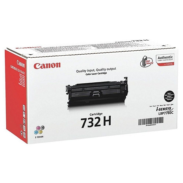 Canon 732HBK toner noir haute capacité (d'origine) 6264B002 902233 - 1