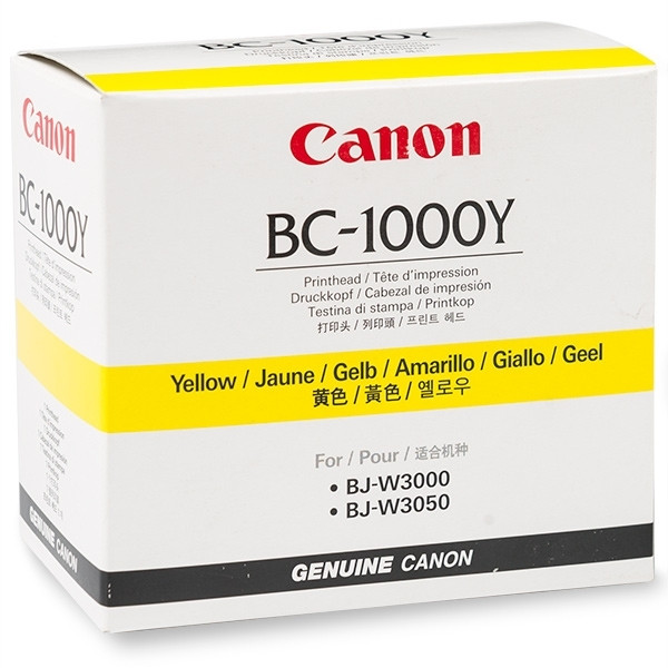 Canon BC-1000Y tête d'impression jaune (d'origine) 0933A001AA 017124 - 1