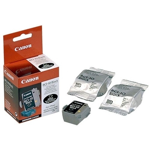 Canon BCI-10: 3 x cartouches d'encre (d'origine)  - noir 0956A002 011900 - 1