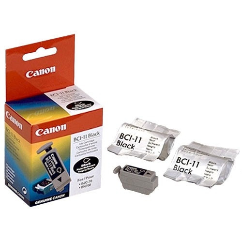 Canon BCI-11BK: 3 x cartouche d'encre (d'origine) - noir 0957A002 011920 - 1