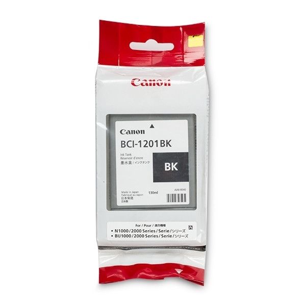 Canon BCI-1201BK cartouche d'encre noire (d'origine) 7337A001 012020 - 1