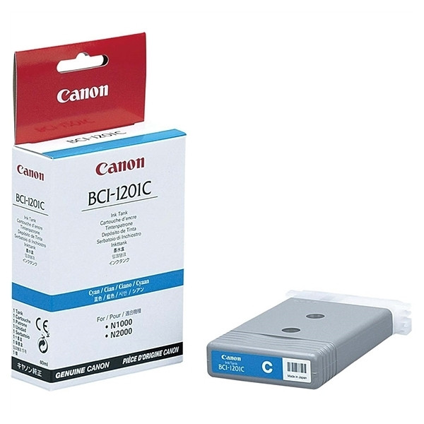 Canon BCI-1201C cartouche d'encre cyan (d'origine) 7338A001 012025 - 1