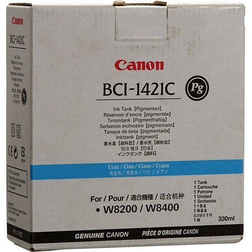 Canon BCI-1421C cartouche d'encre cyan (d'origine) 8368A001 017176 - 1