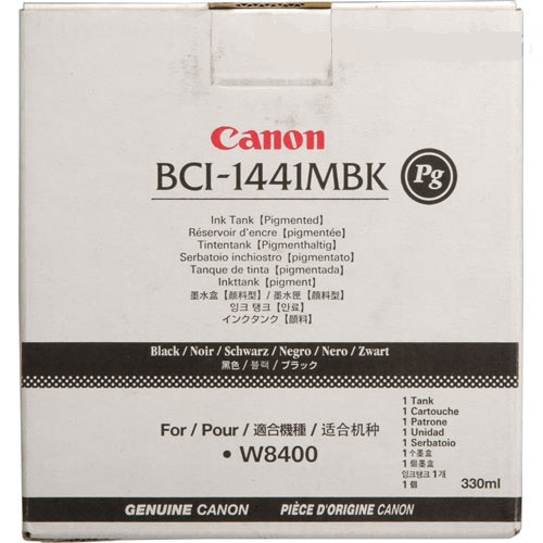 Canon BCI-1441MBK cartouche d'encre noire mate (d'origine) 0174B001 017186 - 1