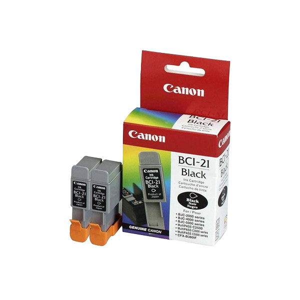 Canon BCI-21BK multipack (d'origine) 0954A380 651012 - 1