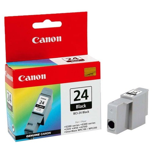 Canon BCI-24BK cartouche d'encre (d'origine) - noir 6881A002 013500 - 1