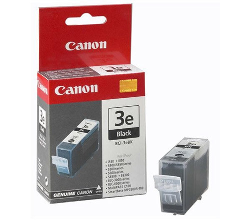 Canon BCI-3eBK cartouche d'encre noire (d'origine) 4479A002 900686 - 1