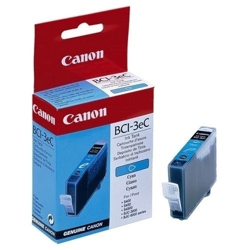 Canon BCI-3eC cartouche d'encre cyan (d'origine) 4480A002 900671 - 1