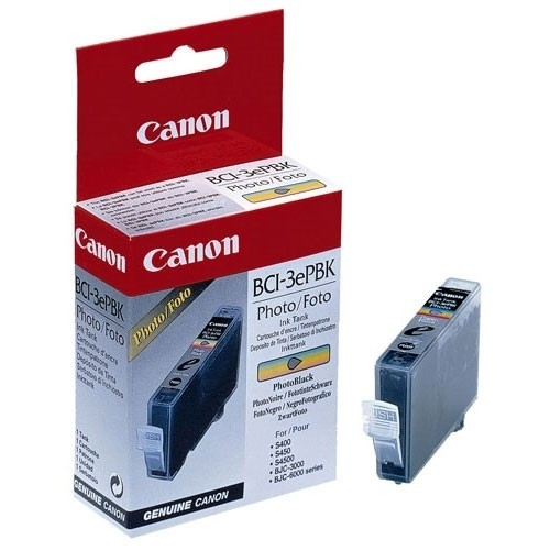 Canon BCI-3ePBK cartouche d'encre (d'origine) - noir photo 4485A002 011080 - 1