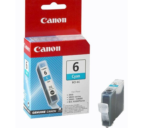 Canon BCI-6C cartouche d'encre (d'origine) - cyan 4706A002 011420 - 1