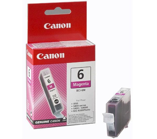 Canon BCI-6M cartouche d'encre magenta (d'origine) 4707A002 900684 - 1