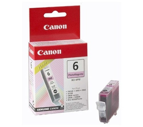 Canon BCI-6PM cartouche d'encre photo magenta (d'origine) 4710A002 902036 - 1