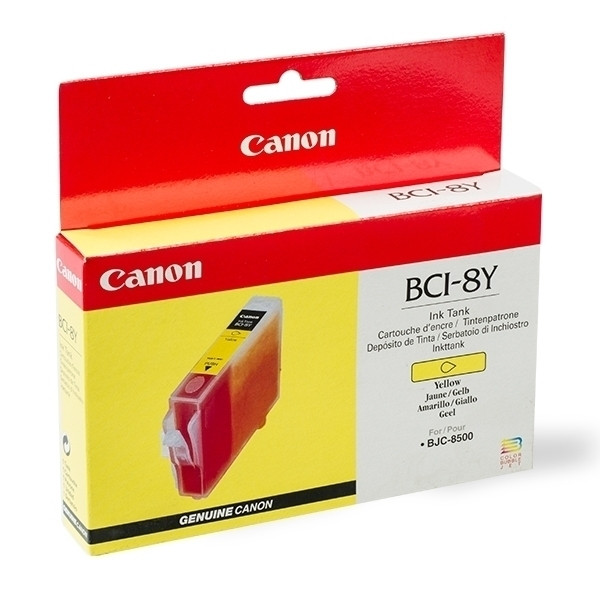 Canon BCI-8Y cartouche d'encre jaune (d'origine) 0981A002AA 011625 - 1