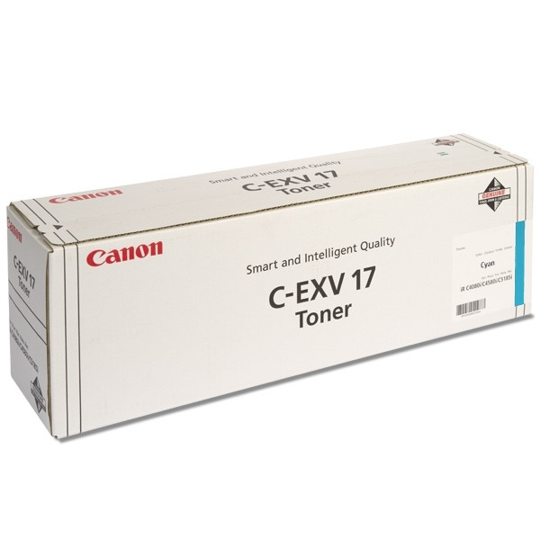 Canon C-EXV 17 C toner (d'origine) - cyan 0261B002 070974 - 1