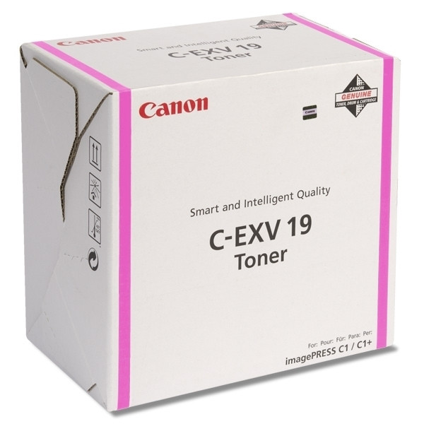 Canon C-EXV 19 M toner (d'origine) - magenta 0399B002 070892 - 1