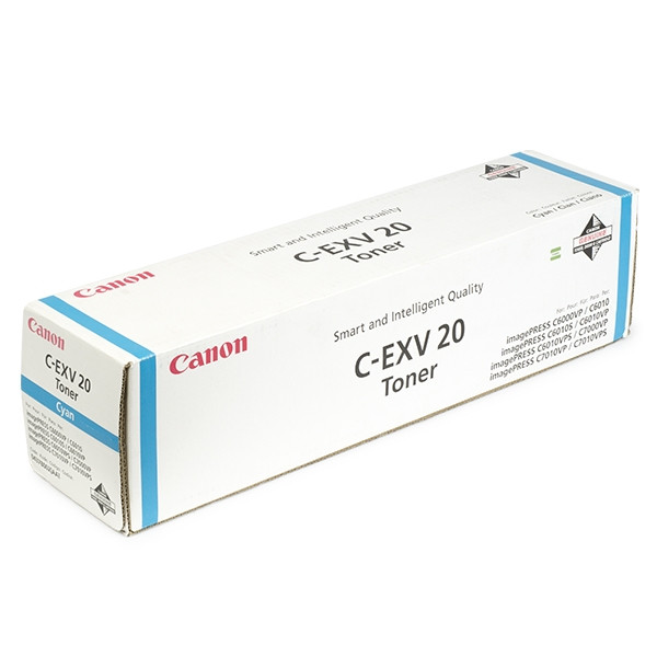 Canon C-EXV 20 C toner (d'origine) - cyan 0437B002 070898 - 1