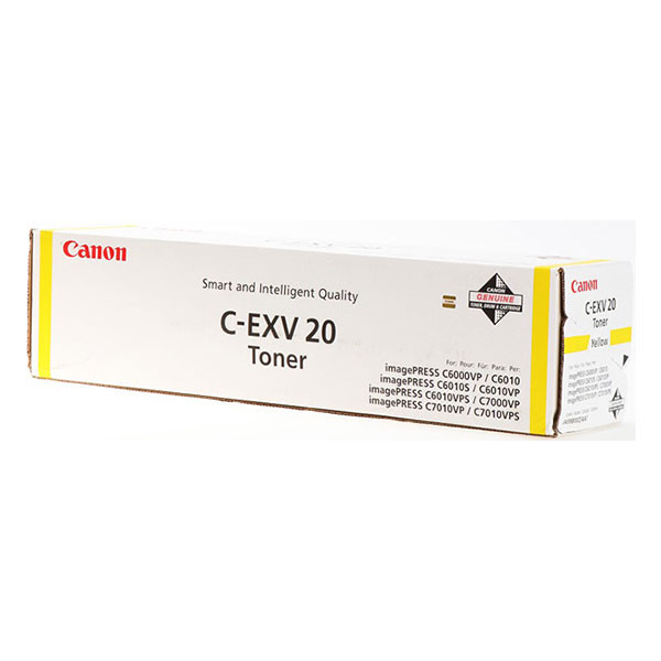 Canon C-EXV 20 Y toner (d'origine) - jaune 0439B002 070902 - 1