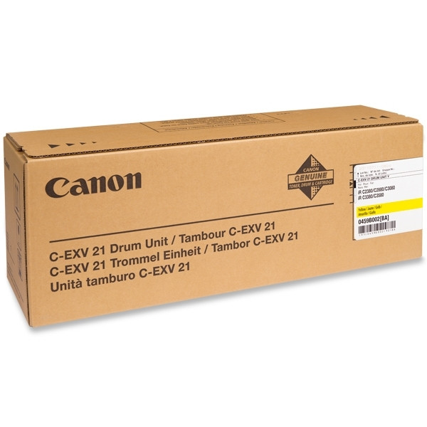 Canon C-EXV 21 Y tambour jaune (d'origine) 0459B002 070910 - 1