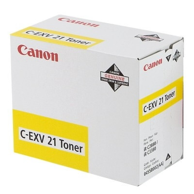 Canon C-EXV 21 toner (d'origine) - jaune 0455B002 071498 - 1