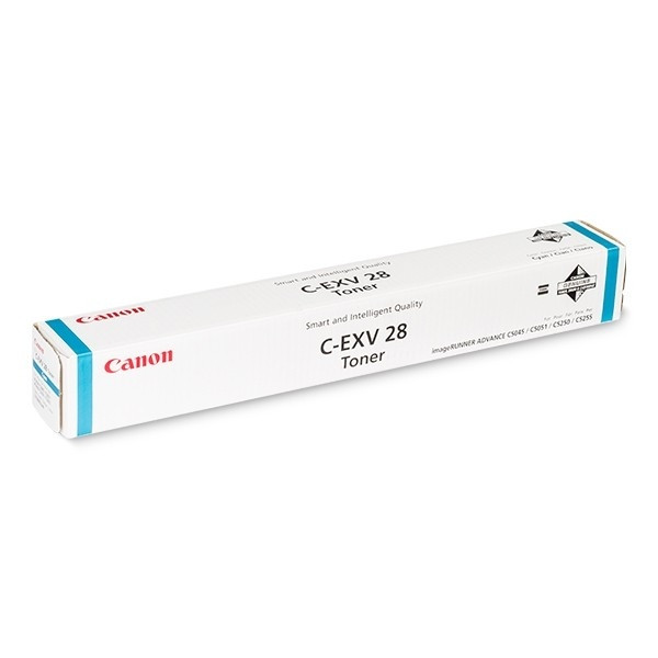 Canon C-EXV 28 C toner cyan (d'origine) 2793B002 900950 - 1
