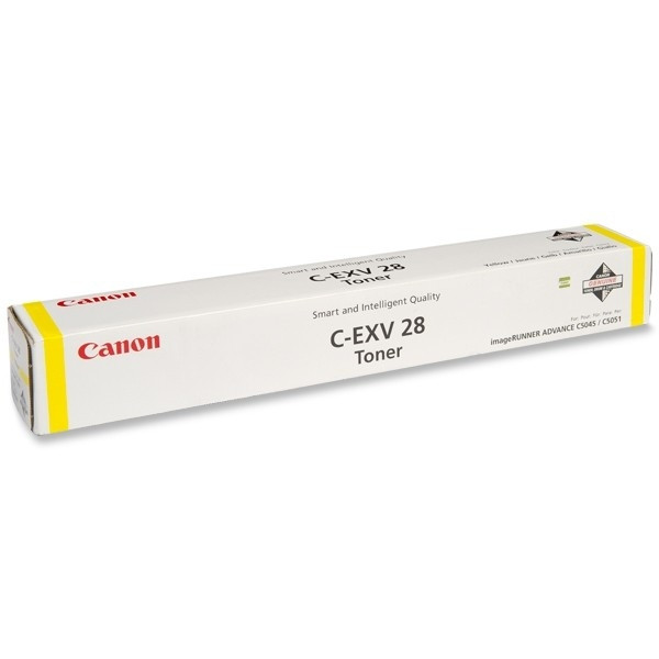Canon C-EXV 28 Y toner jaune (d'origine) 2801B002 900952 - 1