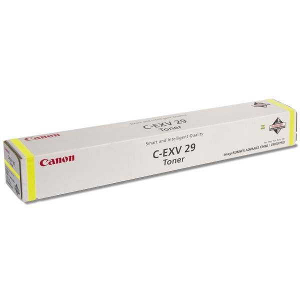 Canon C-EXV 29 Y toner (d'origine) - jaune 070818 - 1