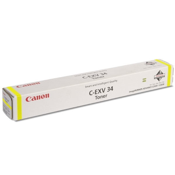 Canon C-EXV 34 Y toner (d'origine) - jaune 3785B002 070768 - 1