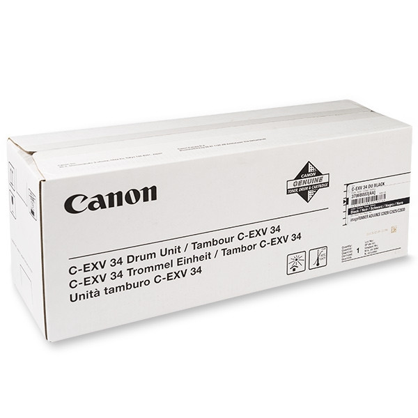 Canon C-EXV 34 tambour noir (d'origine) 3786B003 070720 - 1