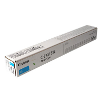 Canon C-EXV 51L C toner faible capacité (d'origine) - cyan 0485C002 017506