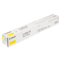 Canon C-EXV 51 Y toner (d'origine) - jaune 0484C002 070666