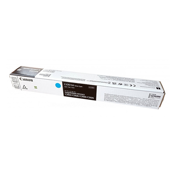 Canon C-EXV 64 C toner (d'origine) - cyan 5754C002 017668 - 1