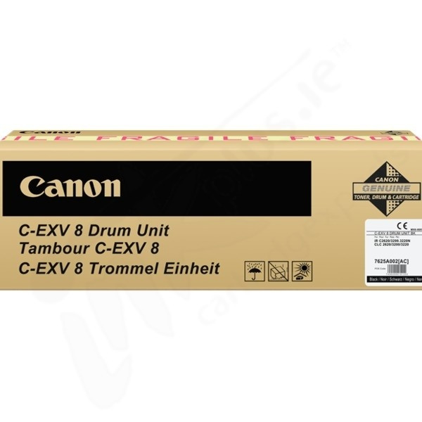Canon C-EXV 8 BK tambour noir (d'origine) 7625A002 071251 - 1