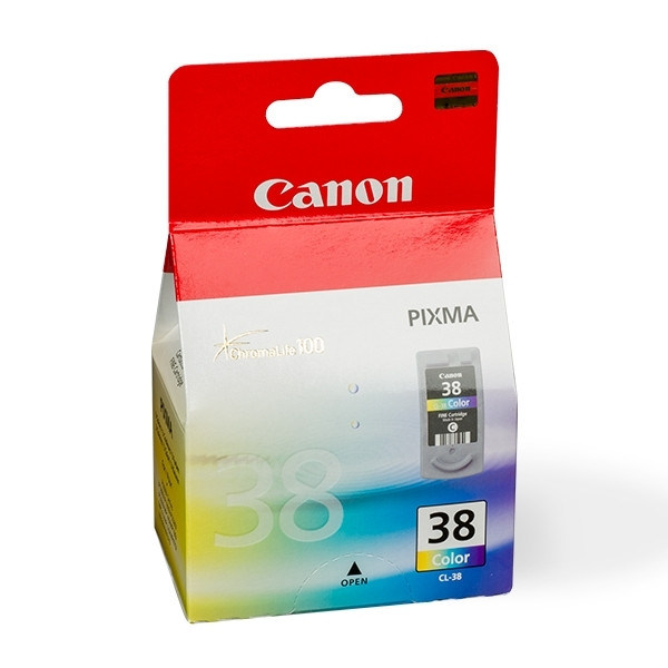 Canon CL-38 cartouche d'encre couleur à faible capacité (d'origine) 2146B001 018190 - 1