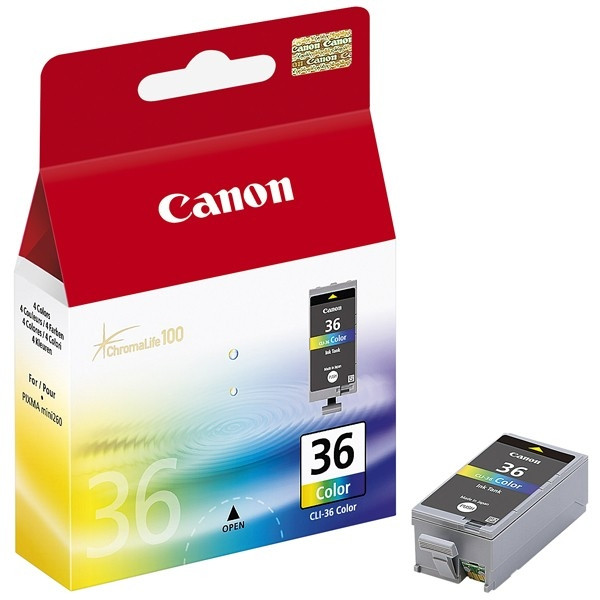 Canon CLI-36 cartouche d'encre couleur (d'origine) 1511B001 018140 - 1