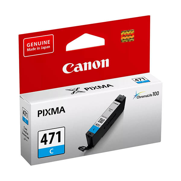 Canon CLI-471C cartouche d'encre (d'origine) - cyan 017382 - 1