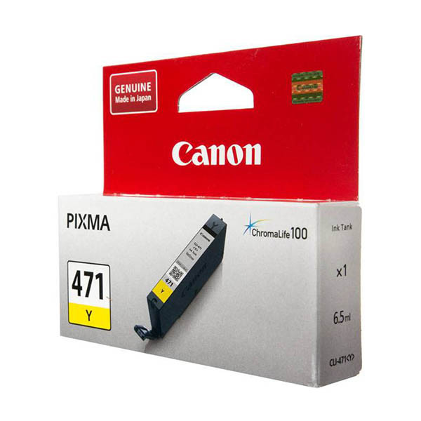 Canon CLI-471Y cartouche d'encre (d'origine) - jaune 017390 - 1