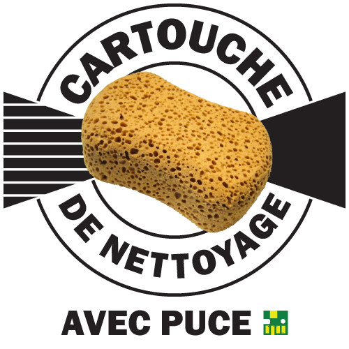 Canon CLI-521BK cartouche de nettoyage noire avec puce  018505 - 1