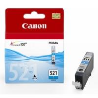 Canon CLI-521C cartouche d'encre cyan (d'origine) 2934B001 018354