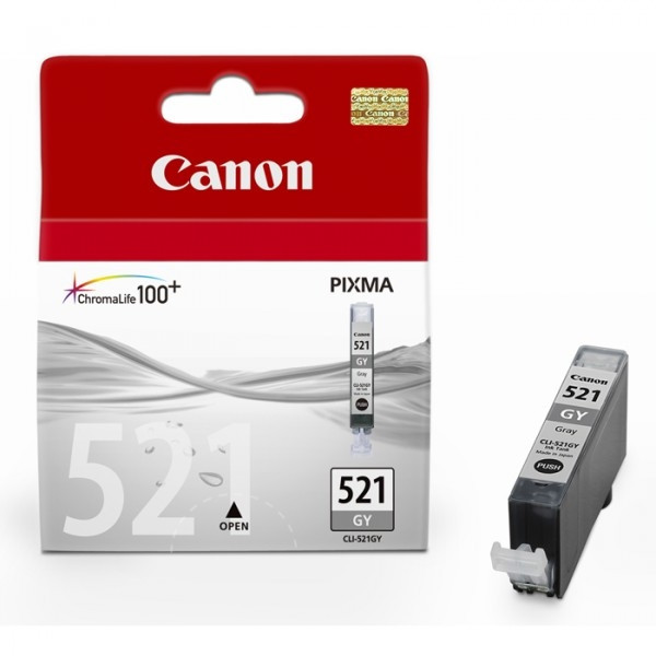 Canon CLI-521GY cartouche d'encre (d'origine) - gris 2937B001 018360 - 1