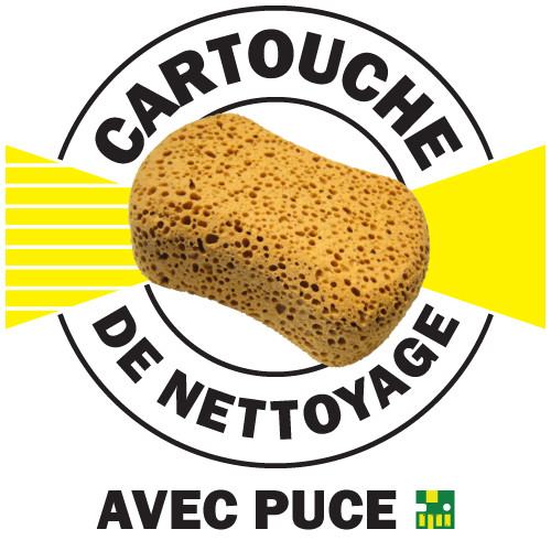 Canon CLI-521Y cartouche de nettoyage jaune avec puce  018508 - 1