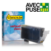 Canon CLI-526BK cartouche d'encre avec puce (marque 123encre)  - noir