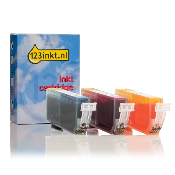 Canon CLI-526CMY multipack couleur (marque 123encre) 4541B009C 132095 - 1