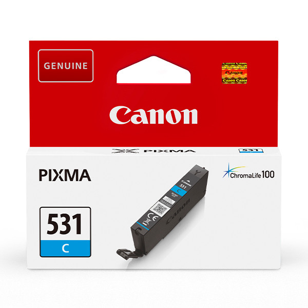 Canon CLI-531C cartouche d'encre (d'origine) - cyan 6119C001 017646 - 1