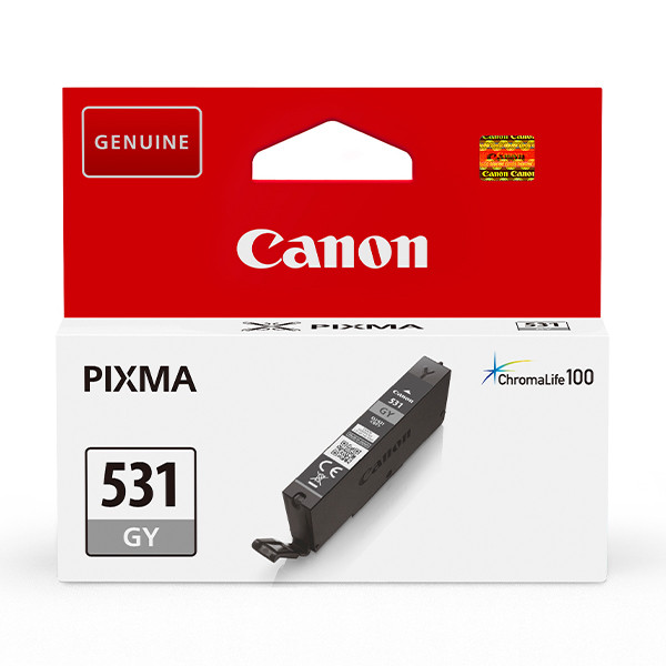 Canon CLI-531GY cartouche d'encre (d'origine) - gris 6122C001 017652 - 1