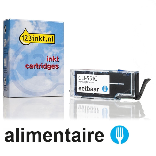 Canon CLI-551C cartouche d'encre (alimentaire) - cyan  199002 - 1