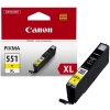 Canon CLI-551Y XL cartouche d'encre haute capacité (d'origine) - jaune